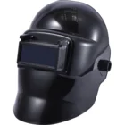 Customizable Factory Direct OEM Fresh PP Head Mounted Welding Helmet Welder Hood True Color Solar Power Auto Darkening