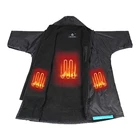 Clothes Long Dry Custom Waterproof Heating Clothes USB Long Sleeve Changing Robe Dry Robe Surfing Poncho Coat