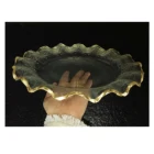 Plates Low Price Guaranteed Quality Multiple Sizes Available Clear Thin Golden Glass Dinner Plates
