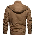 Cotton Jacket Cottoncotton Plush Thickening Medium-length Washed Cotton Jacket Large Size Loose Jacket