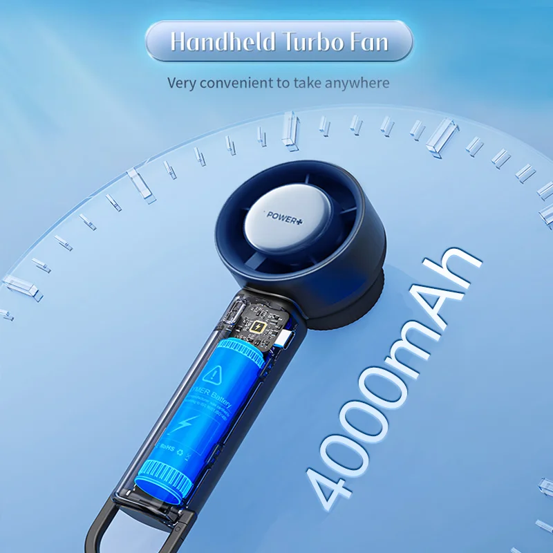 Air Cooling Handheld Fan, Portable, USB - detail 16
