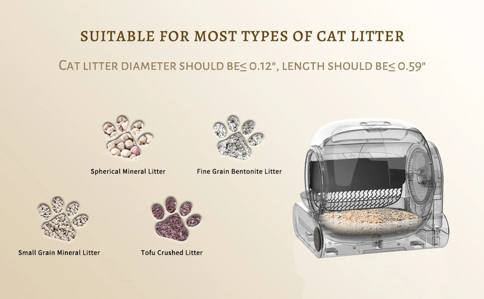 Self Cleaning Cat Litter Box - Smart Robot Automatic