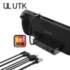 Data 5Gbps 4k 60hz PD Charging 100W Ethernet 6 In 1 Multifunction Steam Deck Docking Station HUB For Steam Deck