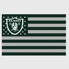 Nfl 90*150cm Double Sew 110g Polyester Customize NFL Oakland Raiders 3x5Ft Single Sided Banner Flag With Grommets