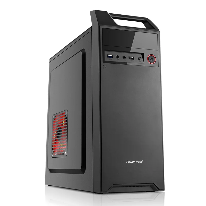 Computer Case With Portable Handle 
