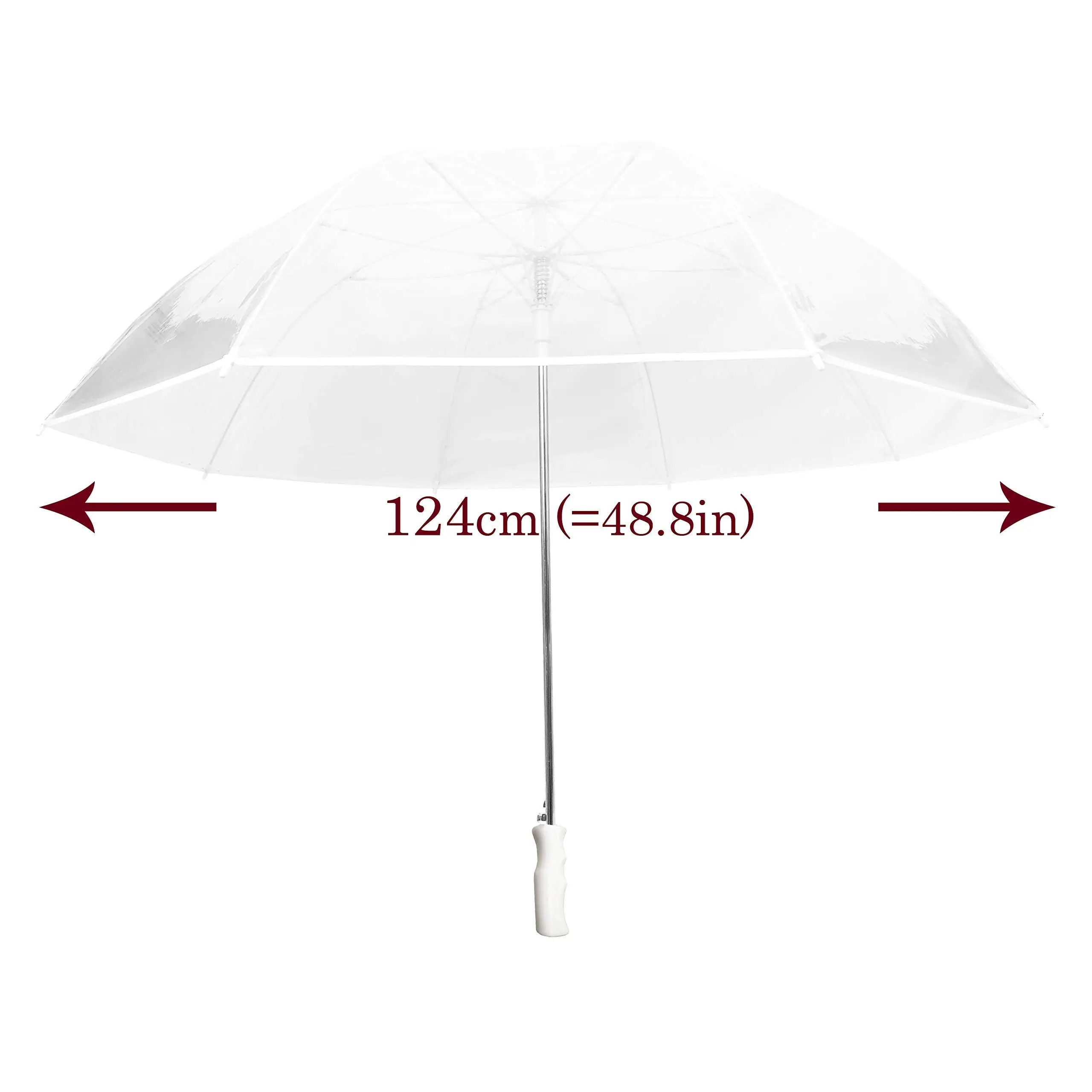 paraguas sombrillas parapluie decorative umbrella for wedding decoration SMATI Large Transparent custom logo Golf Umbrella