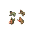 Unakite Crystal Unakite Natural Gemstone Hand-carved Unakite Bear Statue For Decoration