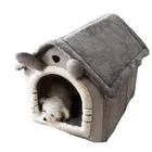 Cat Pet House Winter Warm Small Dog Teddy Cat Removable Soft Warm Pet House With High Quality Sponge