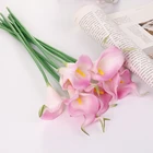 Calla High Quality Artificial Calla Flower PU Material Home Wedding Decoration Flowers