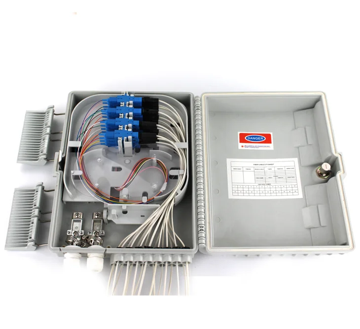 Opt Core Fiber Optical Distribution Box Fiber Optic Splitter