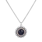 Bead The Factory Supplies Fashion Necklace Bead Lace Round Jewelry Retro Natural Stone Luxury Necklace