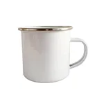 A3380 Custom Logo Photo Printing Household Cup Heat Tranfer Wine Milk DIY Sublimation Mug Enamelled Cup