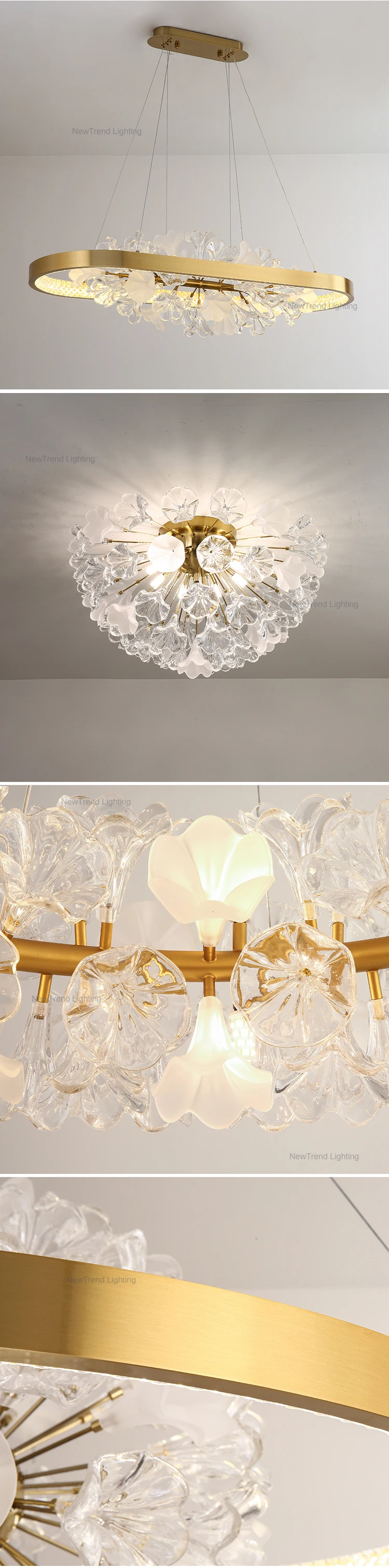 plt86061 modern style aluminum iron glass indoor decoration hotel livingroom villa led luxury pendant light-2