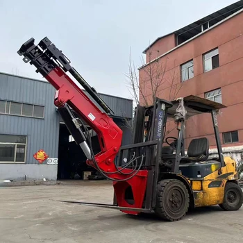Chinese factory Telescopic Arm Boom Hydraulic Lifting Crane for Forklift