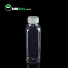 Bottle Pet Juice Petjuicepetpetpetpet Manufacture Plastic Bottle SOMEWANG Beverage Packaging HOT Selling 12oz 360ml Plastic Square Water Bottle Empty Pet Beverage Juice Bottle