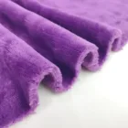Flannel Fabric Purple Solid Flannel Fabric Soft Flannel Fleece Fabric