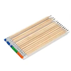 Pencil Design Pencil HB Pencil Original Wood Pencil Natural Poplar Wood With Eraser Hot-slae Products