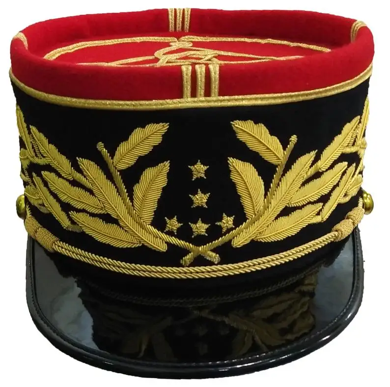 Hand Embroidered Hat French Kepi Other 