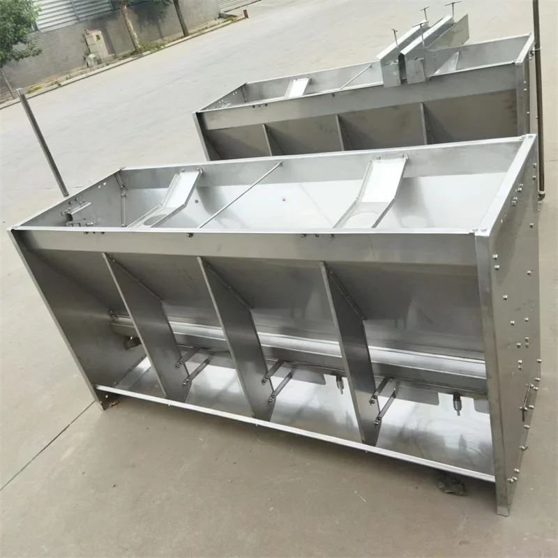 Piggery Fatten Weaner Automatic Feeder Trough With Nipple Drinker Buy