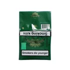 Zipper Bag Plastic Cheaper Organic Resealable Zipper Cigar Bag 50g Plastic Golden Virginia Tobacco Leaf Pouch