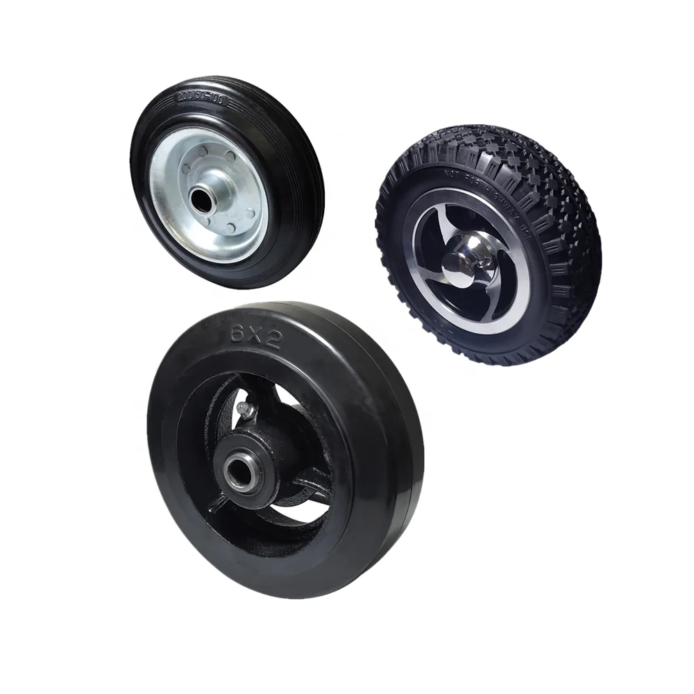 Solid Rubber Wheel B2B6B12-01