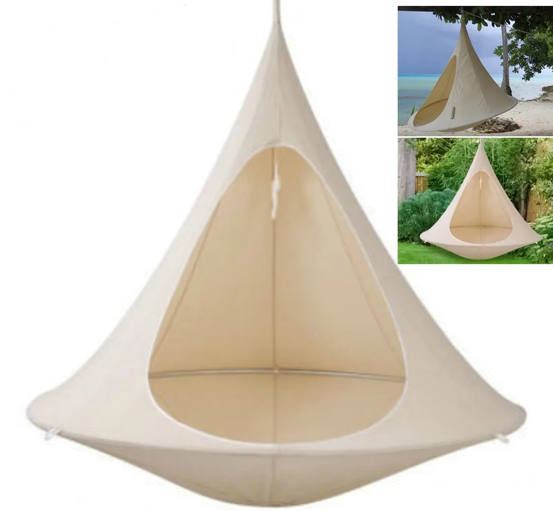 outdoor hanging tent chair