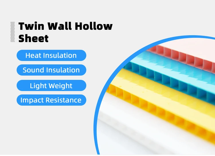 Alveolar Polycarbonate Sheet PC Hollow Panel with 2.8-12mm Thickness 2100mm Width and 5800mm Length