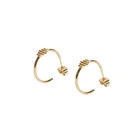 Silver Hoop Earrings Silverearrings Hoop Earrings 925 925 Sterling Silver Classic Simple Gold Plated Hoop Earrings