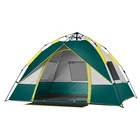 Family Tent Pop Up Outdoor Automatic Rainproof Instant Pop Up Double Layer Family Tent