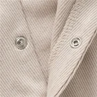 Baby Clothes Wholesale Organic Cotton Snap Button Sleeve Baby Clothes Bodysuit