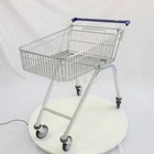 Factory Direct Selling Store Trolley Supermarket Shopping Cart For Export