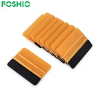 Wrap Durable Custom Logo Vinyl Plastic Edge Felt Squeegee Car Wrap Tools