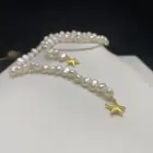 Natural Necklace Super Beautiful Vintage Baroque Natural Pearl High-end Light Luxury Necklace