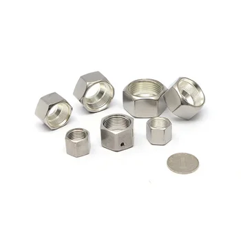 Custom Non-standard Machining Parts Metal Heavy Flange insert square cage lock  Hex Stainless Steel Nuts