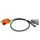 Vibrator Complete Set Of High Speed Eccentric Concrete Vibrator Electric Portable | SUPER X | Screw Coupling