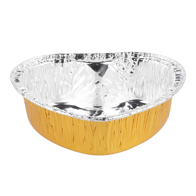 product tia qb17 designer aluminum foil pan pentagon shaped baking pan high strength foil pan-3