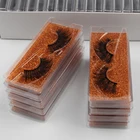 Eyelashes Quality Eyelashes Private Label 2020 Hot Sale Individual 100% 3D Mink False Eyelashes Handicraft Wholesale