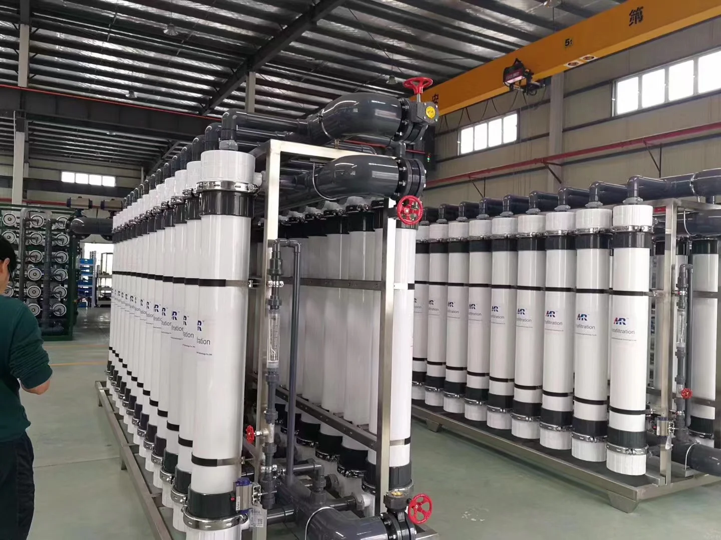 Morui 12m3/hour 5 Stages Reverse Osmosis Plant with 380V Water Purification System