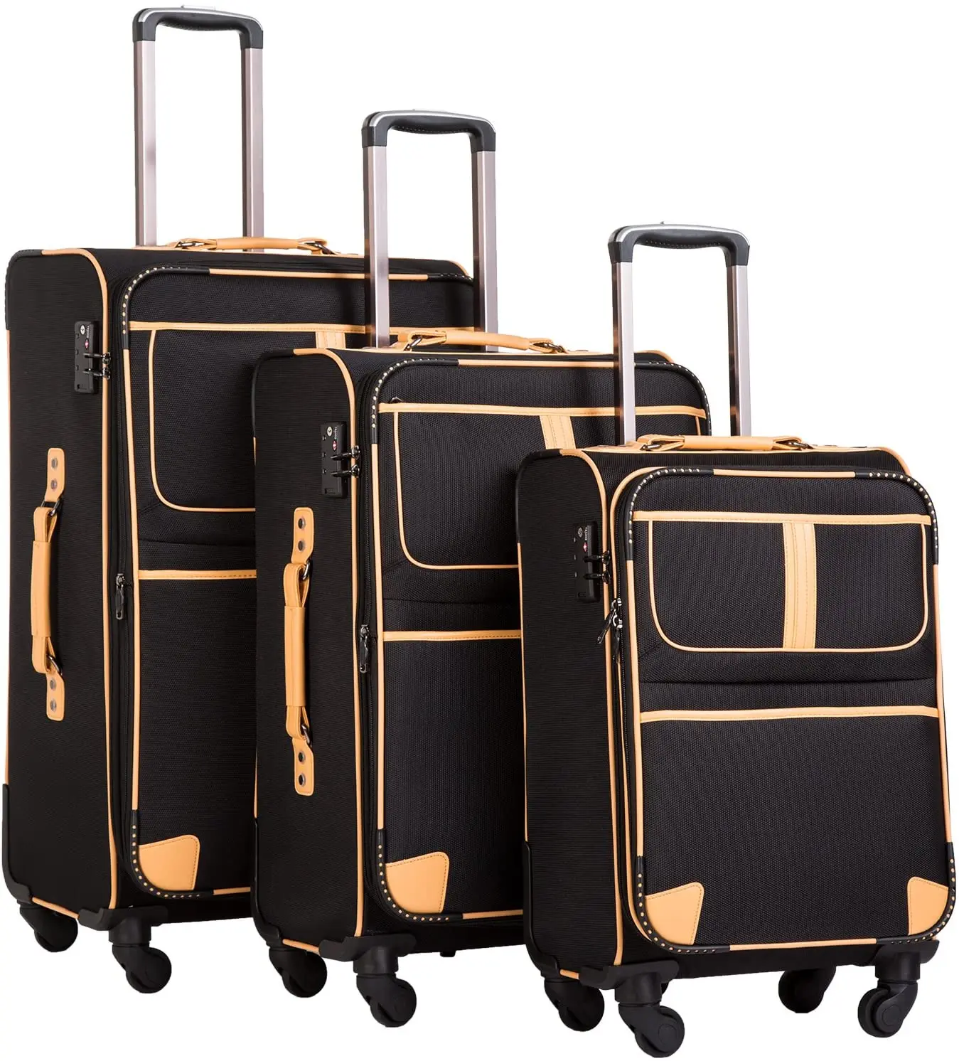 3 piece travel luggage set