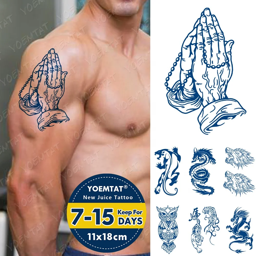 Non-toxic Customized Handsome Semi Permanent Tattoo For Men - Buy Newest  Tattoo Waterproof,Semi-permanent Tattoo Sticker Waterproof,Premium Texture  Tattoo Sticker Product on 