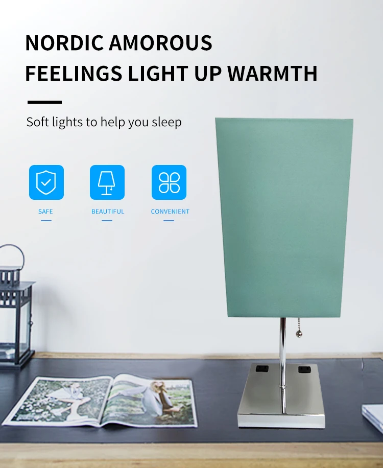 Nordic vintage bar decorated outdoor camping table with portable lights