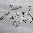 Hanger Boutique Hangers New Design Display Beech Wood Tag Matt Black Powder Coated Hanger For Boutique