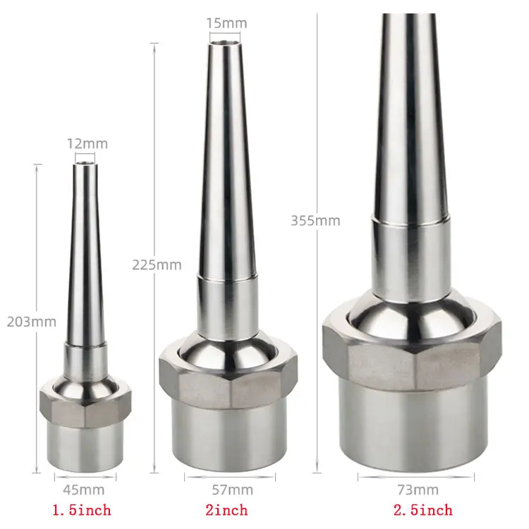 High Pressure Brass Ice Tower Water Jet Pump Musical Graphical Rotating Water Fountain Spray Nozzle for Fountain supplier
