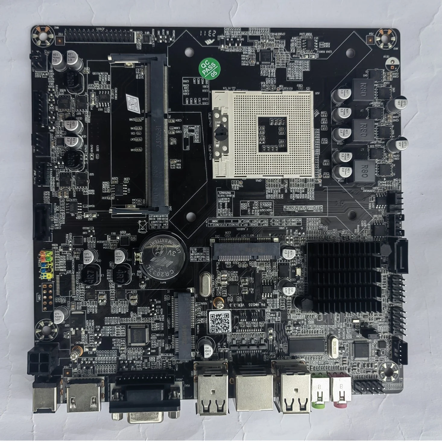 迷你itx X86主板HM55英特尔酷睿i3 i5 i7迷你主板DDR3L mSATA RS232迷你电脑Nuc主板