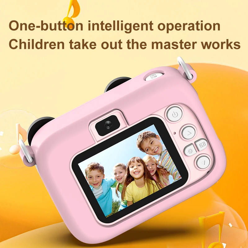 cartoon rabbit printing camera child video camera kids smart video camera toy