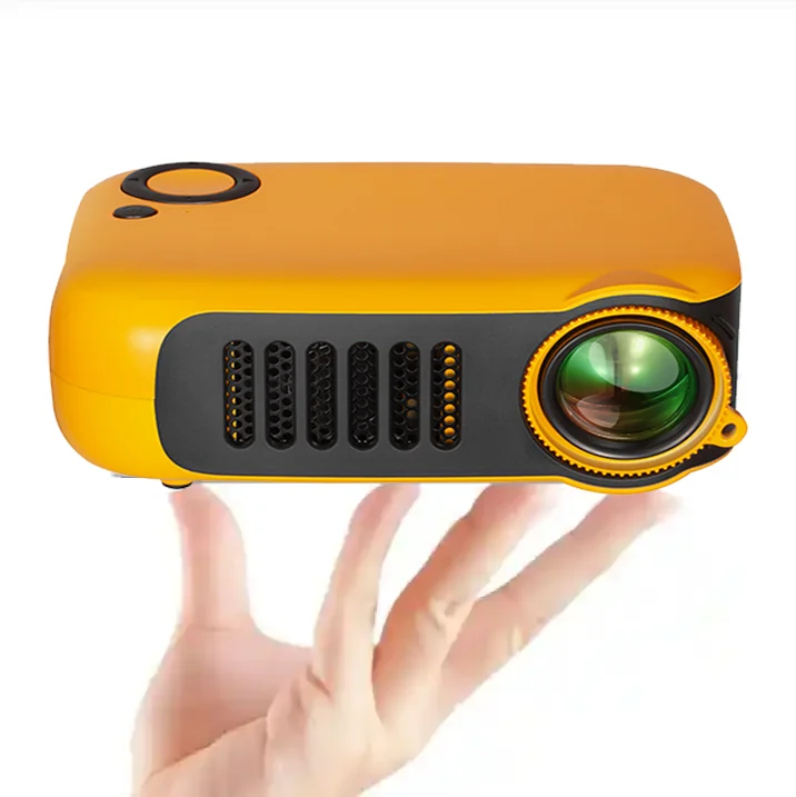 MINI Projector A2000  mini projector pocket 1000 Lumens LED Projecteur Video Beamer Home Theater Projector