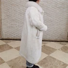 Coats Ladies Comfortable Winter Long Thick Down Coats Sheepskin Shearling Jackets Teddy Bear Coats