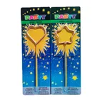 Cake Topper Wedding Surprise Star Love Shaped Cake Topper Decoration Fireworks Candle Wedding Birthday Party Candle