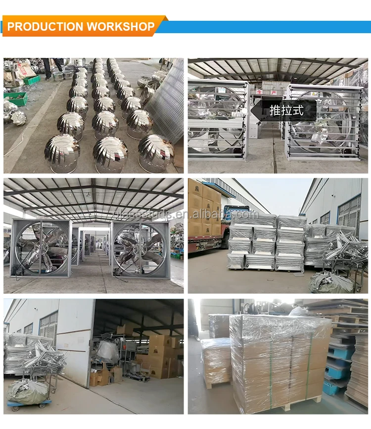 Pressure Industrial Exhaust Fan, Axial, 380V/220V - detail 2