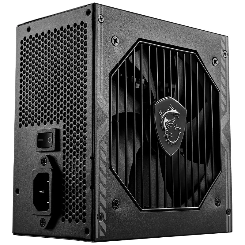MSI PAG G750N desktop computer PSU bronze certification 650W